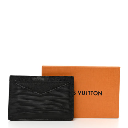 Louis Vuitton Epi Neo Porte-Cartes Card Holder Black 8 of 8