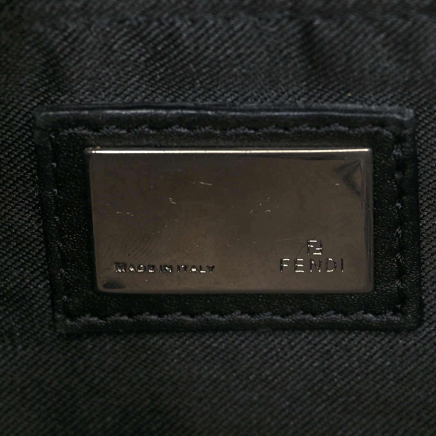 Fendi Zucchino Mini Mama Baguette Beige 6 of 10