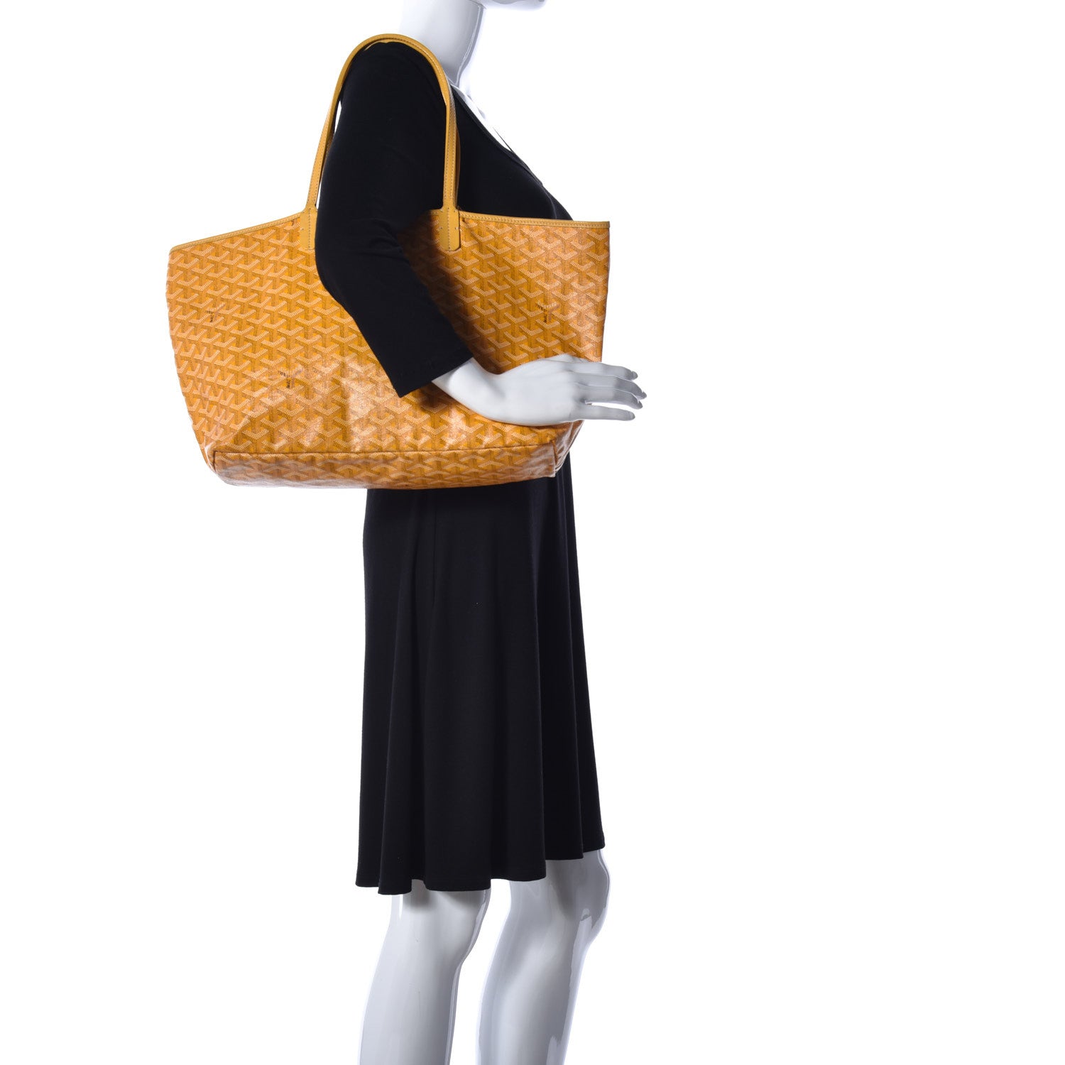 Goyard Goyardine Saint Louis PM Yellow 2 of 22