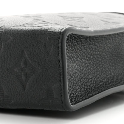 Louis Vuitton Calfskin Monogram Shadow Gaston Wearable Wallet 10 of 11