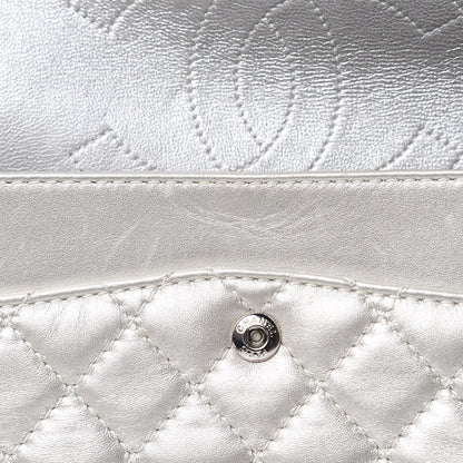 Chanel Metallic Aged Calfskin 2.55 Reissue 225 Flap Silver 15 of 16