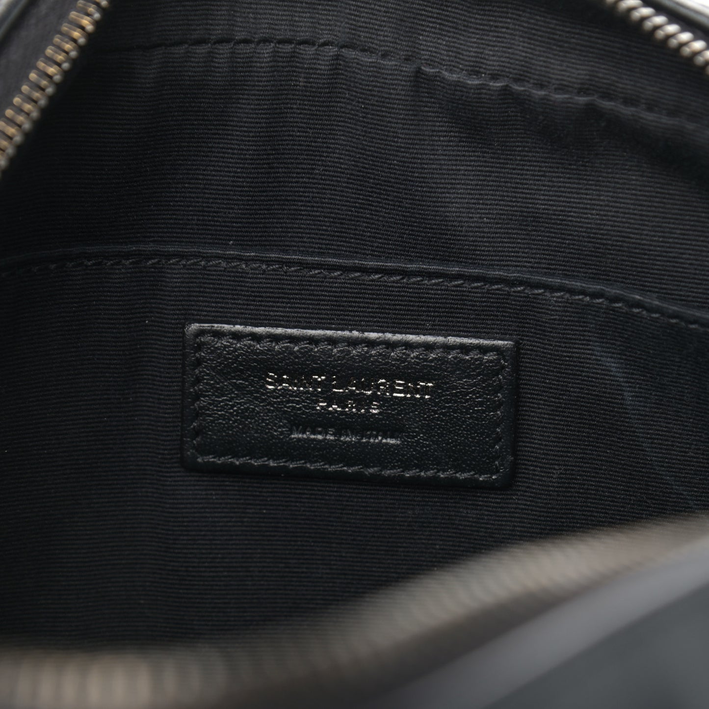 Calfskin Matelasse Monogram Lou Camera Bag Black