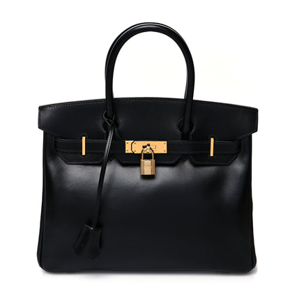 Hermes Box Birkin 30 Black 1 of 13