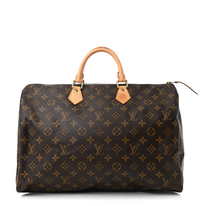 Louis Vuitton Monogram Speedy 40 1 of 11