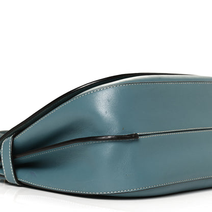Mulberry Silky Calfskin Amberley Satchel Blue 8 of 14