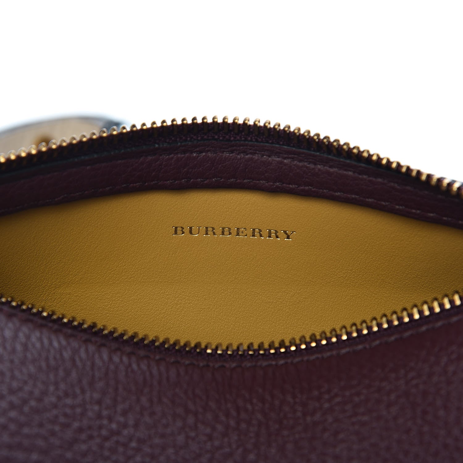 Burberry Calfskin The Barrel Bag Deep Claret Limestone 6 of 9