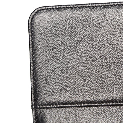 Chanel Caviar Quilted Boy Wallet On Chain WOC So Black 12 of 13