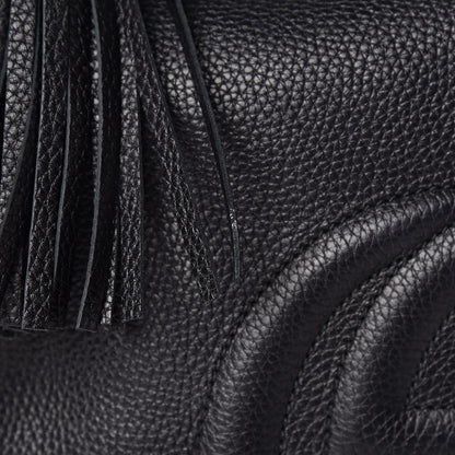 Gucci Pebbled Calfskin Large Soho Hobo Black 10 of 13