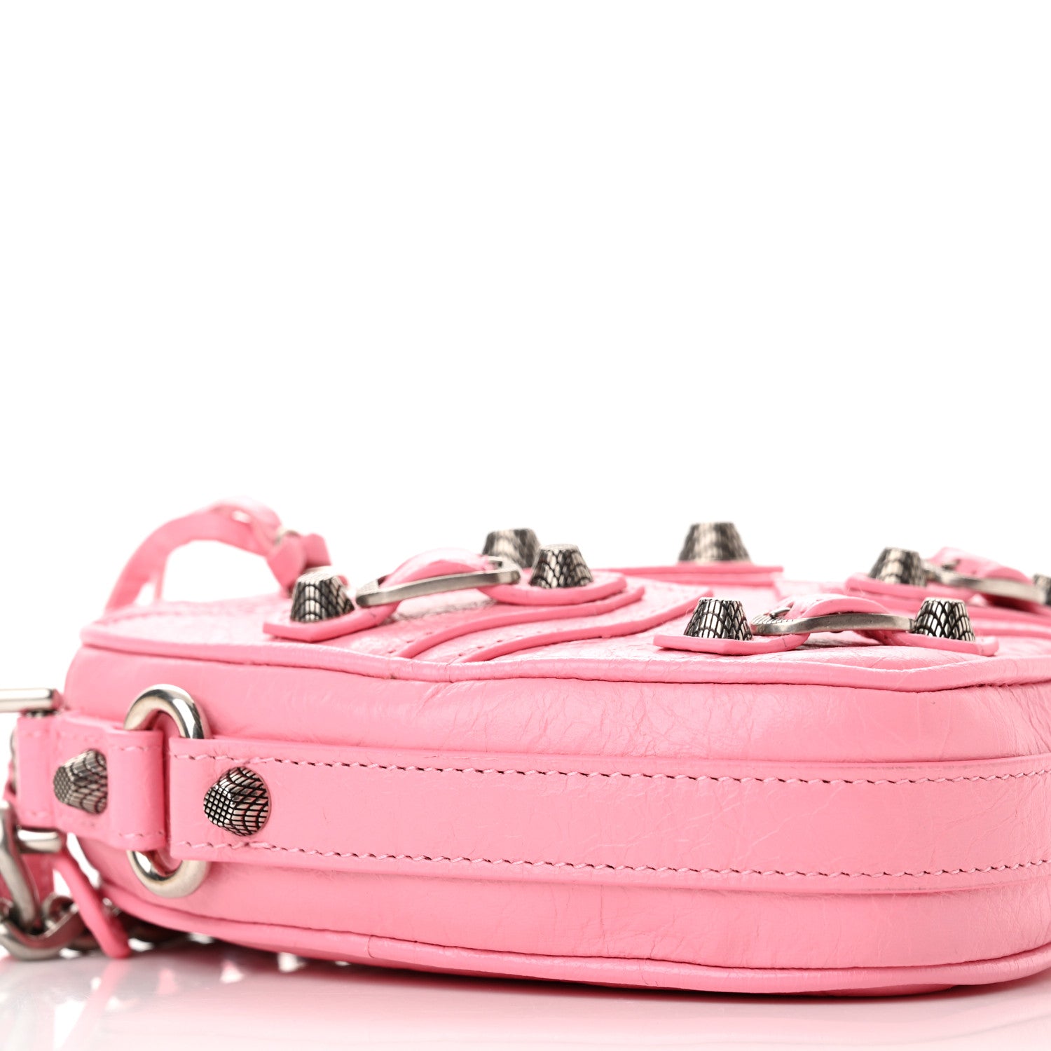 Balenciaga Agneau Arena Mini Le Cagole Heart Bag Sweet Pink 9 of 10