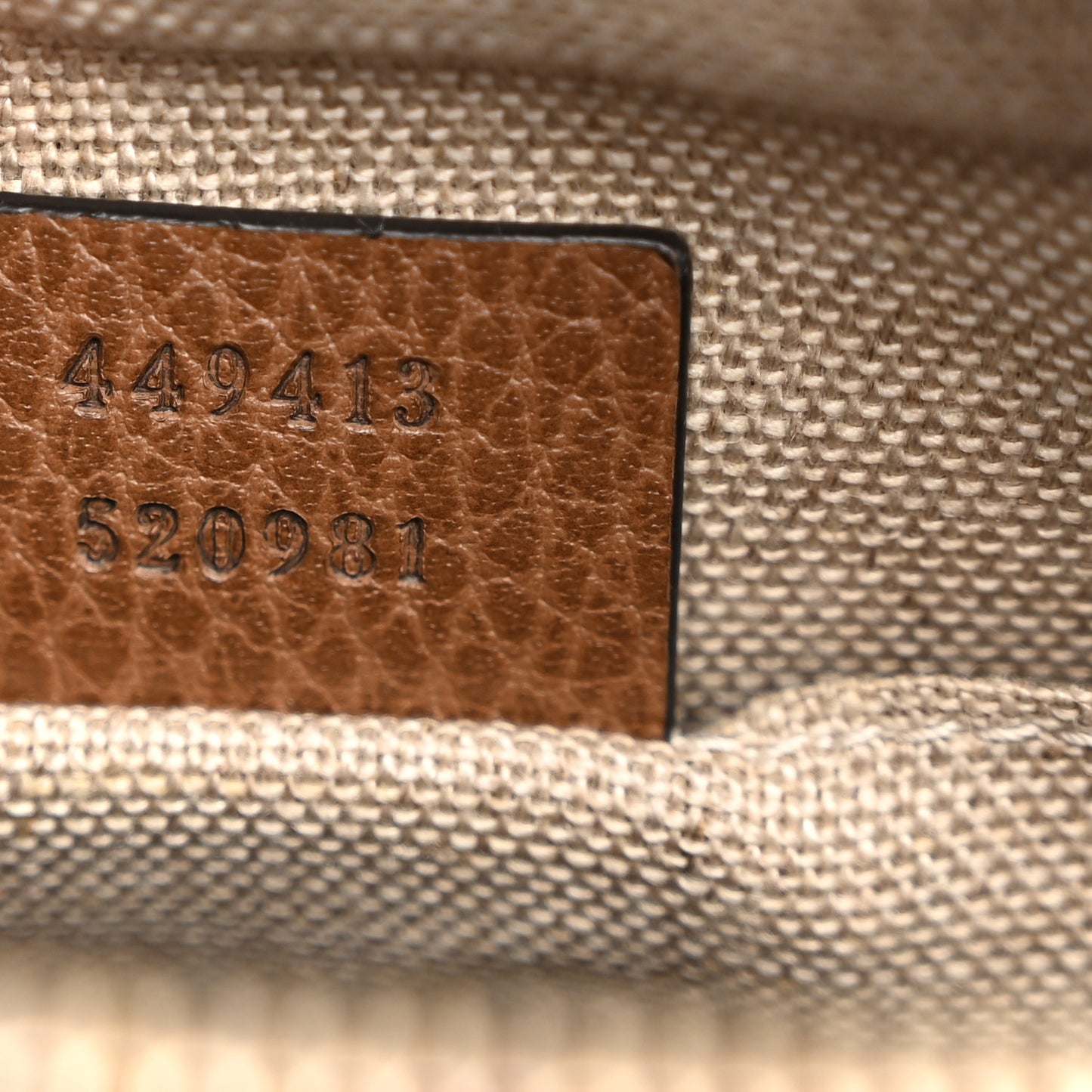 Monogram Mini Bree Messenger Bag Beige Tabacco