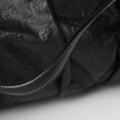 Gucci Guccissima Full Moon Tote Black 12 of 13