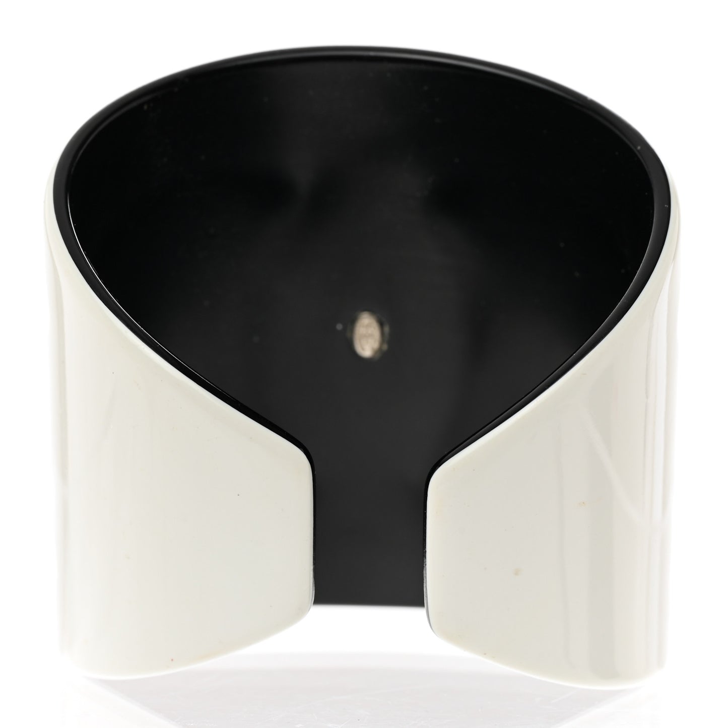Resin CC Wide Cuff Black White
