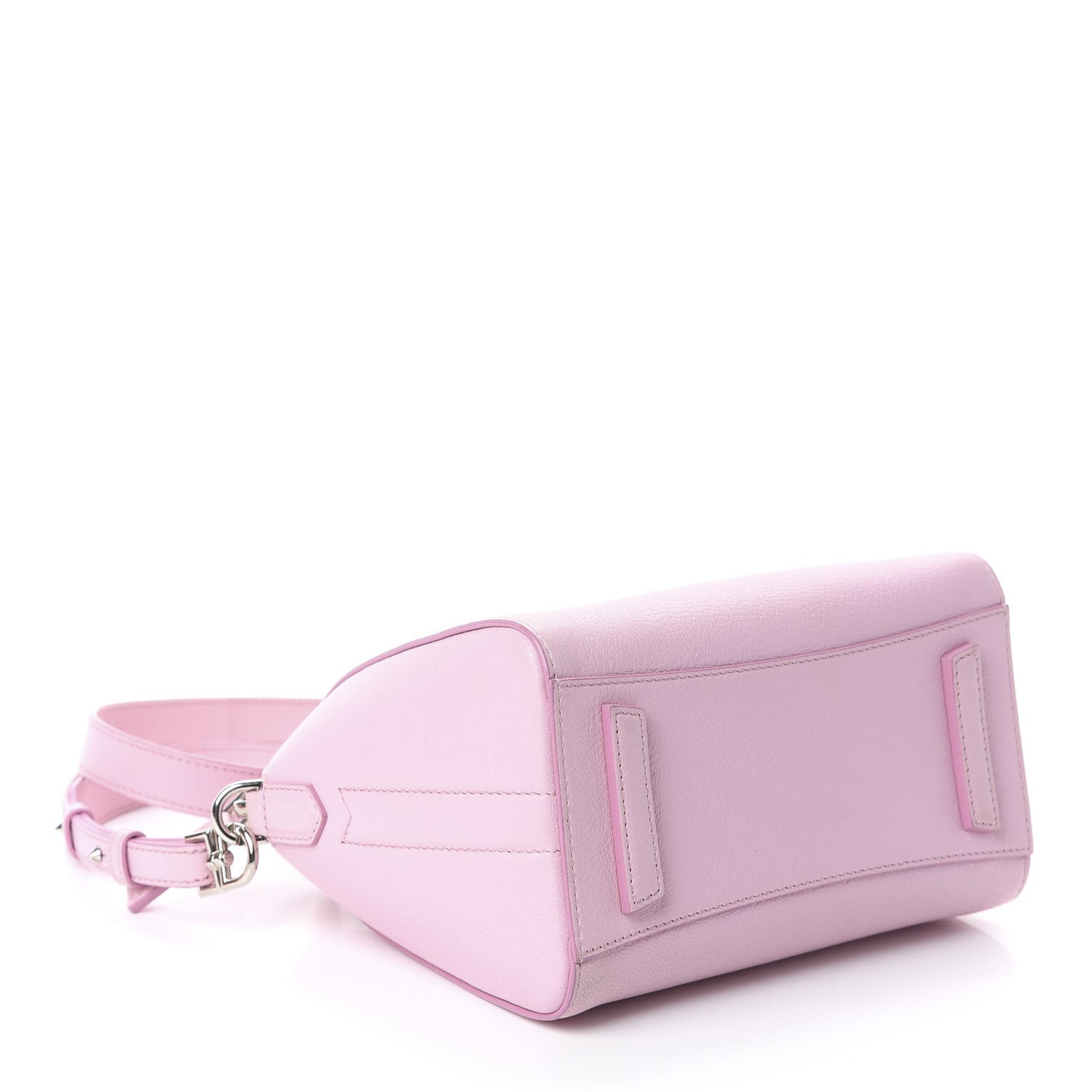 Sugar Goatskin Mini Antigona Bright Pink