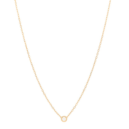 Cartier 18K Yellow Gold Diamond SM D'Amour Pendant Necklace 1 of 3