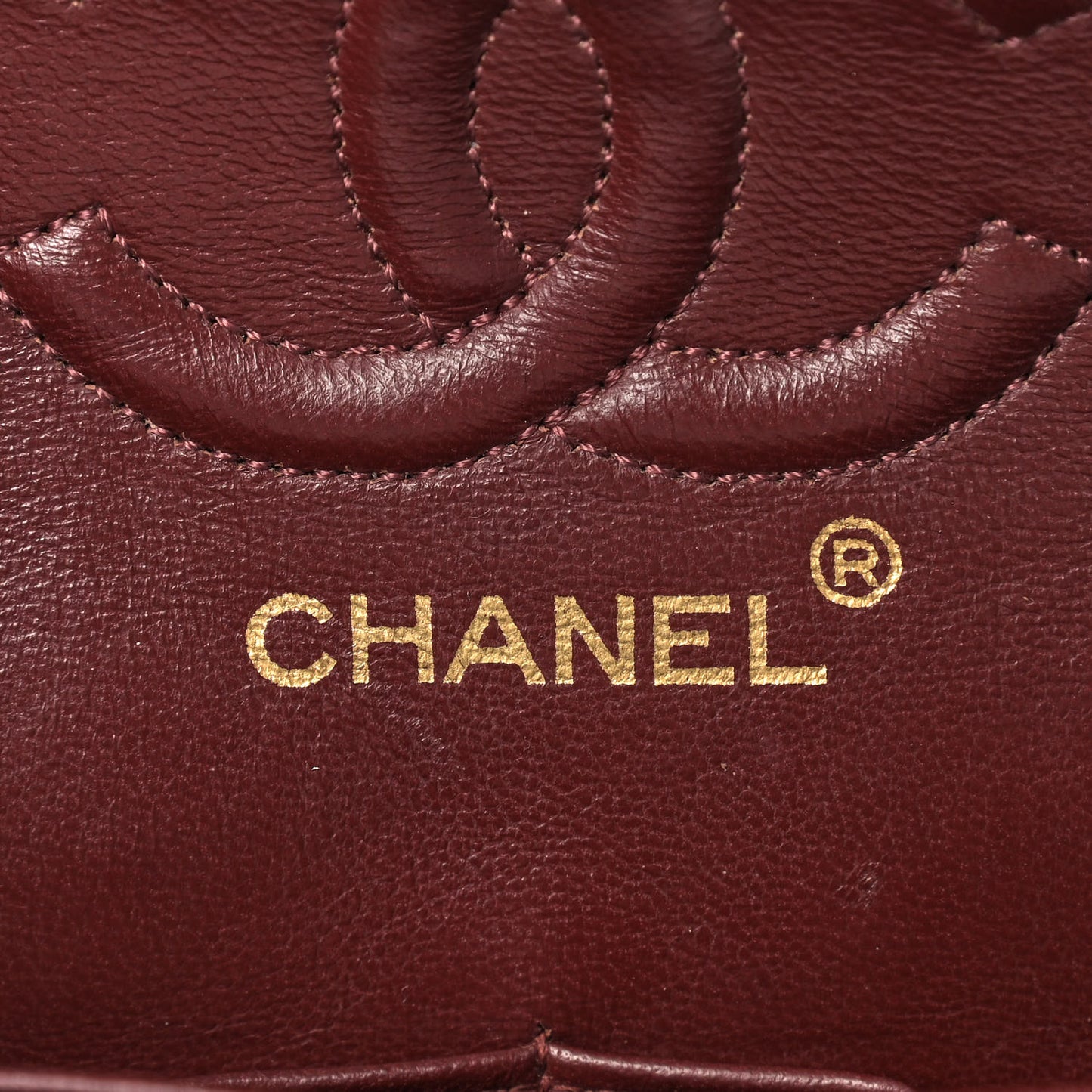 Lambskin Quilted Small Double Flap Black