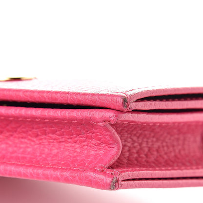 Gucci Dollar Calfskin GG Marmont Card Case Box Pink 9 of 10
