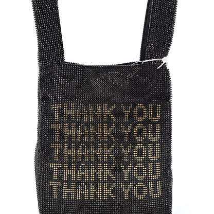Alexander Wang Crystal Wanglock Mini Shopper Black 7 of 9