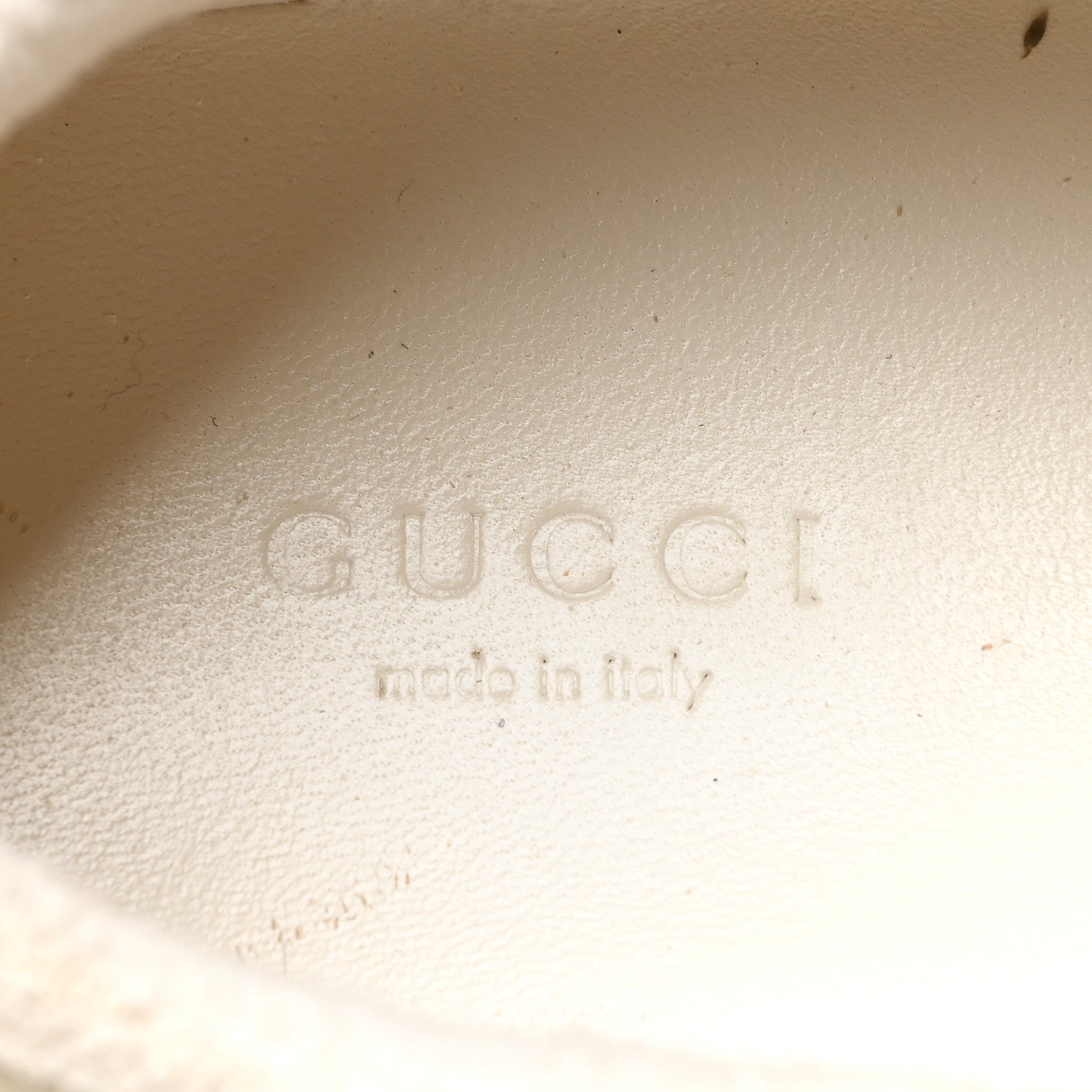 Gucci New GG Monogram Nubuck Web Crystal Embellished Womens Screener Sneakers 38.5 Camel Ebony Wild Rose 8 of 9