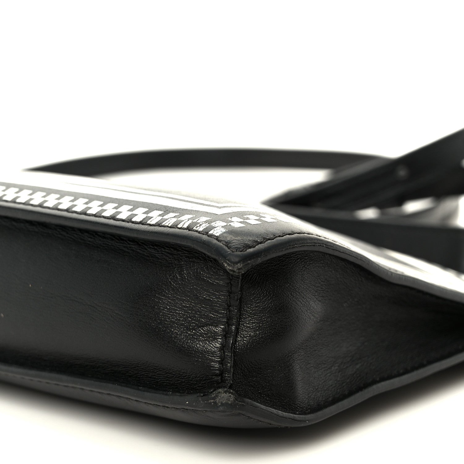 Versace Calfskin 90s Logo Pouch Black 10 of 10