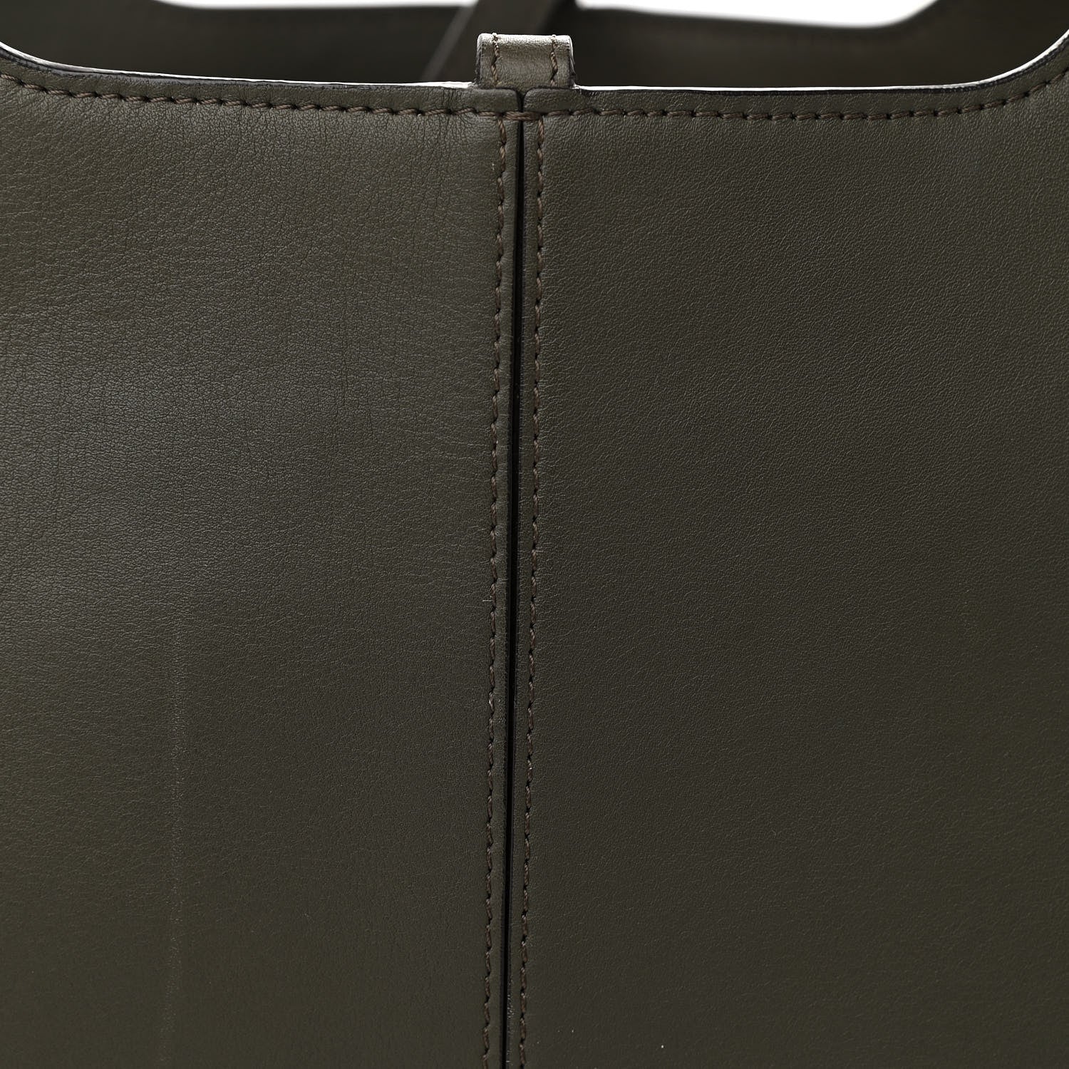 Celine Smooth Calfskin Medium Tri-Fold Bag Khaki 11 of 11