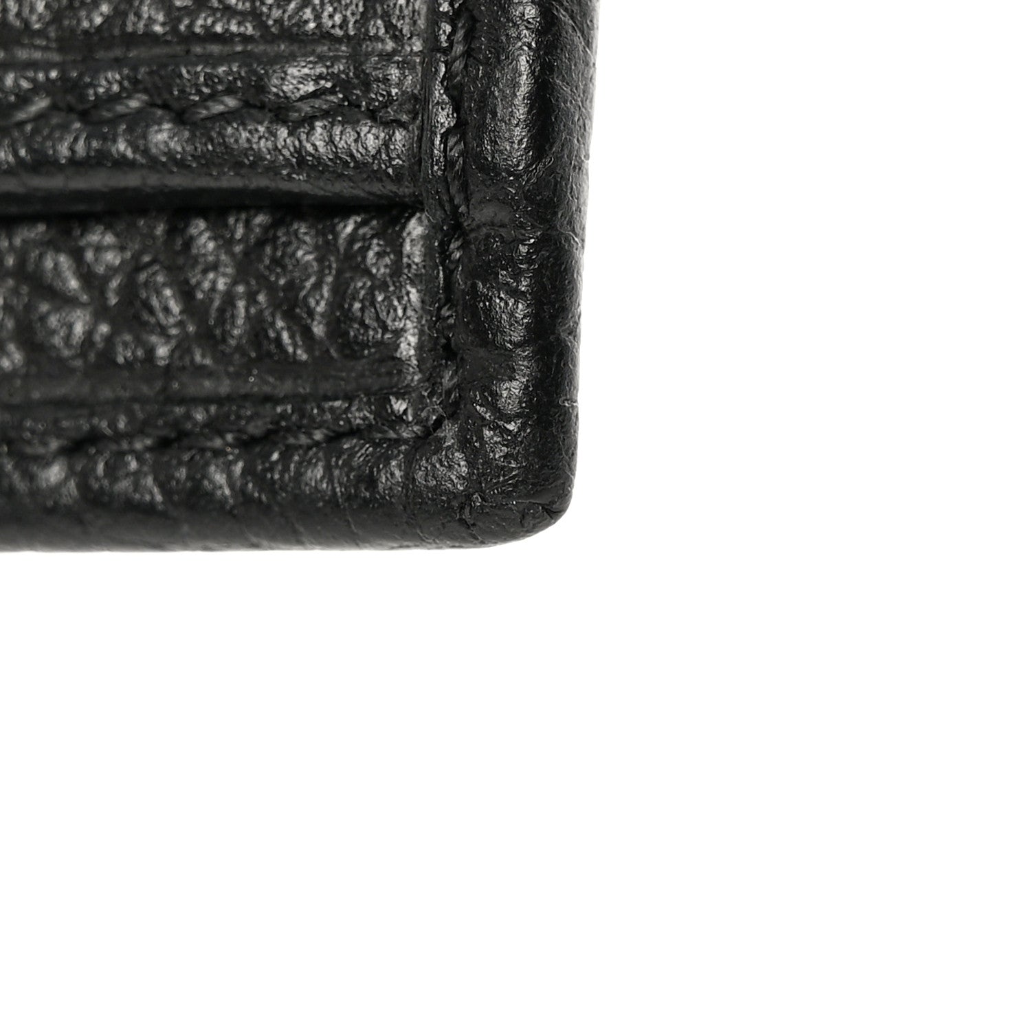 Gucci Pebbled Calfskin Soho Compact Flap Wallet Black 16 of 17