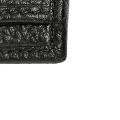 Gucci Pebbled Calfskin Soho Compact Flap Wallet Black 16 of 17