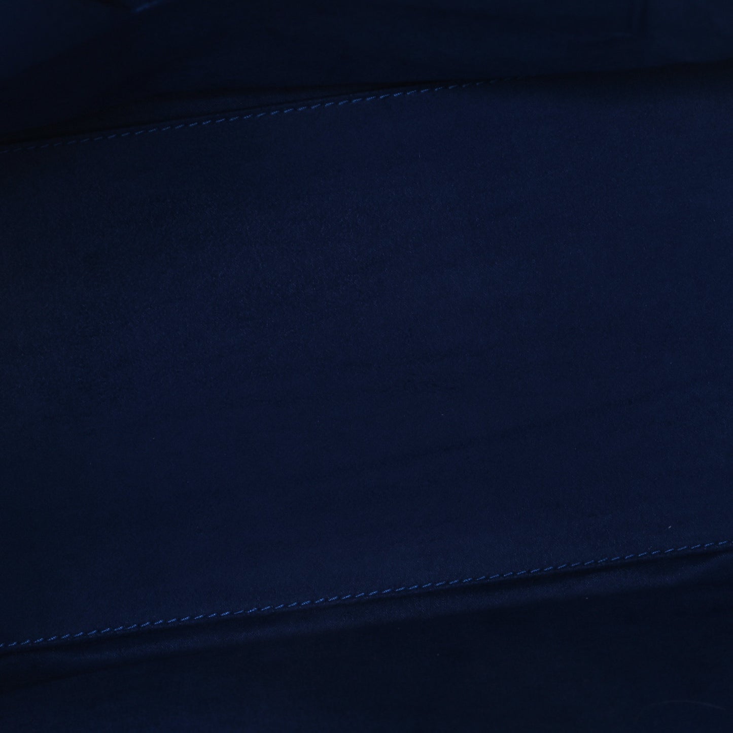 Drummed Calfskin Mini Luggage Indigo