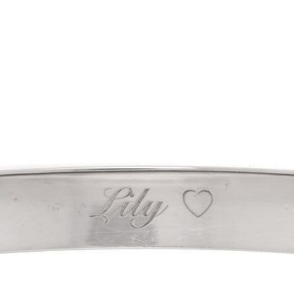 Cartier 18K White Gold LOVE Bracelet 16 5 of 10