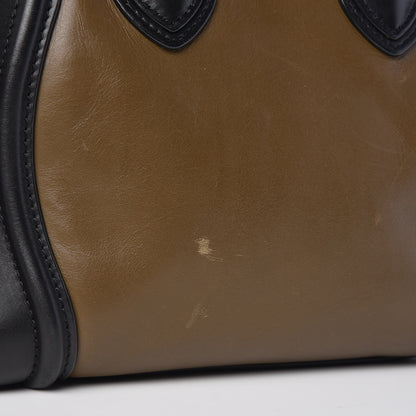 Celine Smooth Calfskin Suede Micro Tri-Color Luggage Almond 13 of 13