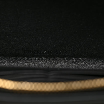 Saint Laurent Calfskin Classic Zip Around Continental Wallet Black 7 of 8