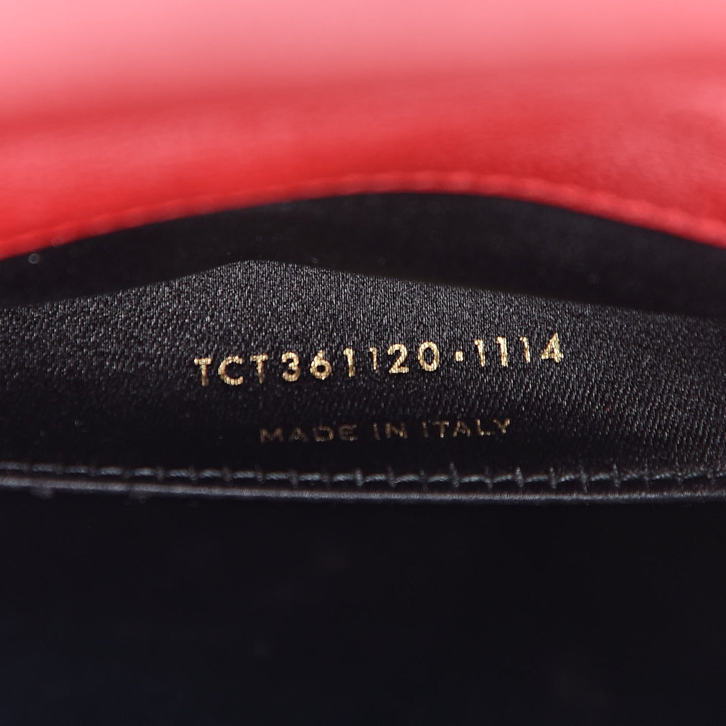 Calfskin Monogram Large Belle De Jour Clutch Red