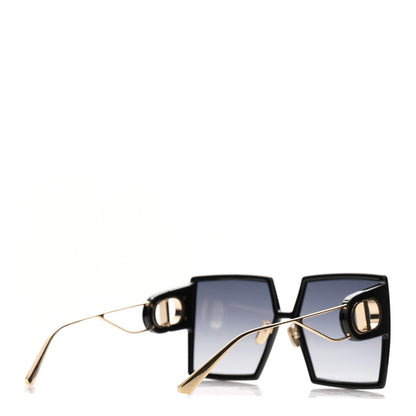 Christian Dior Acetate Square 30 Montaigne Sunglasses Black 4 of 7