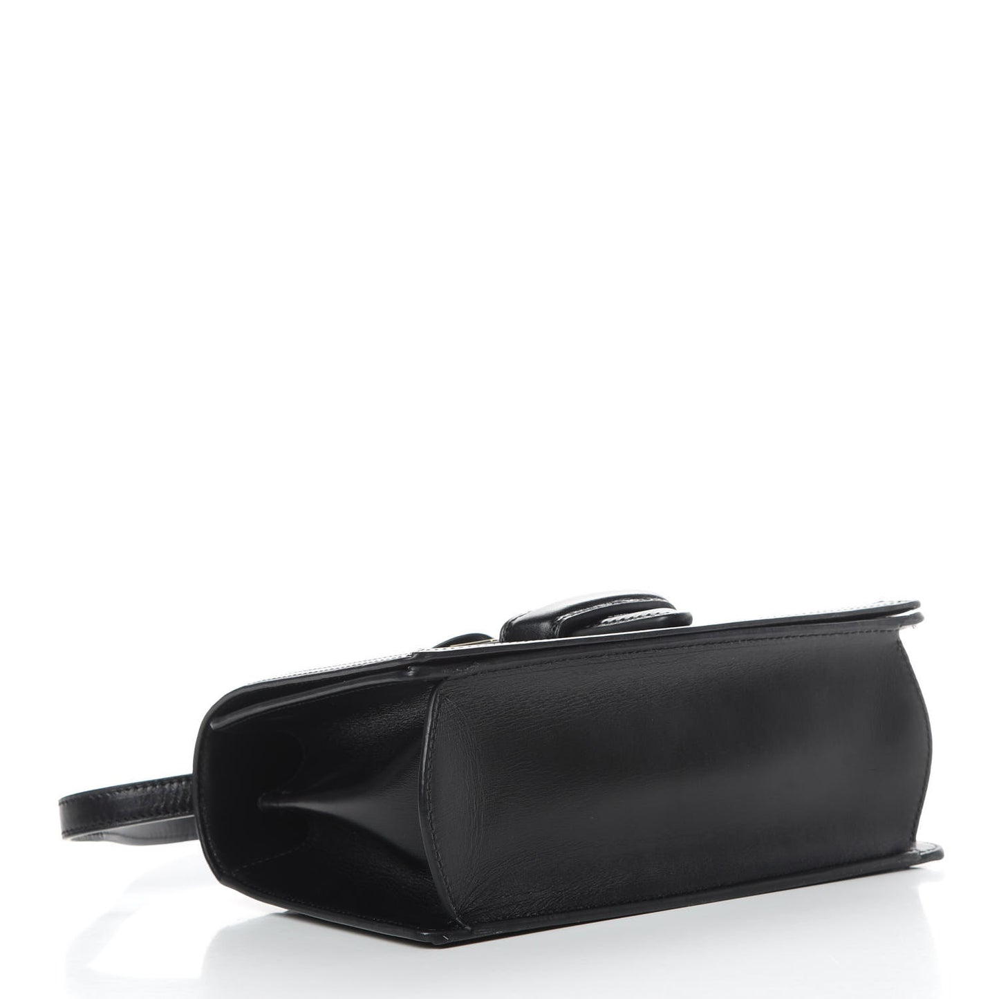 Calfskin Medium Barcelona Shoulder Bag Black
