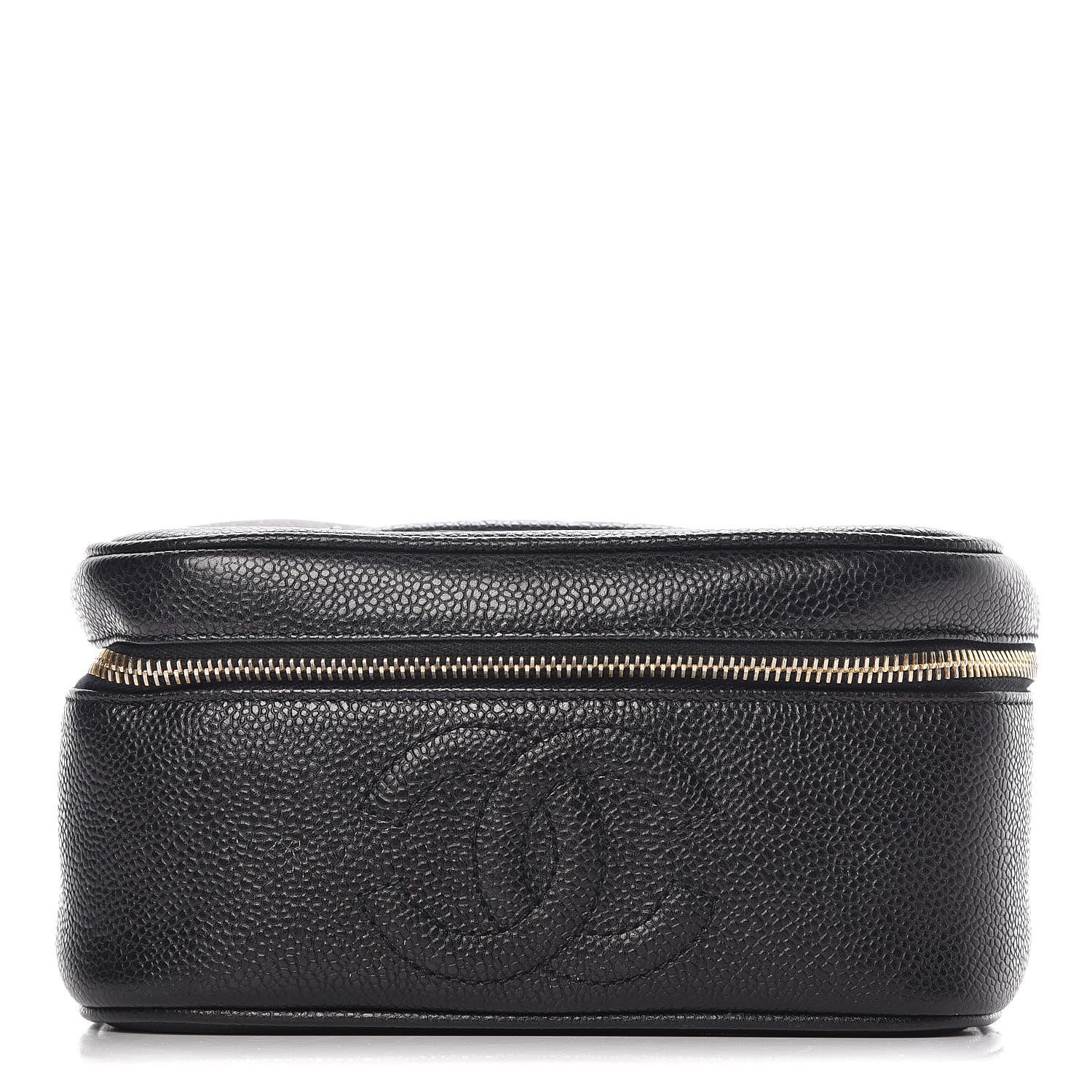 Chanel Caviar Vanity Cosmetic Case Black 1 of 16