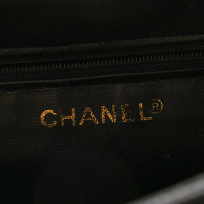 Chanel Caviar Timeless CC Cosmetic Pouch Bag Black 6 of 7