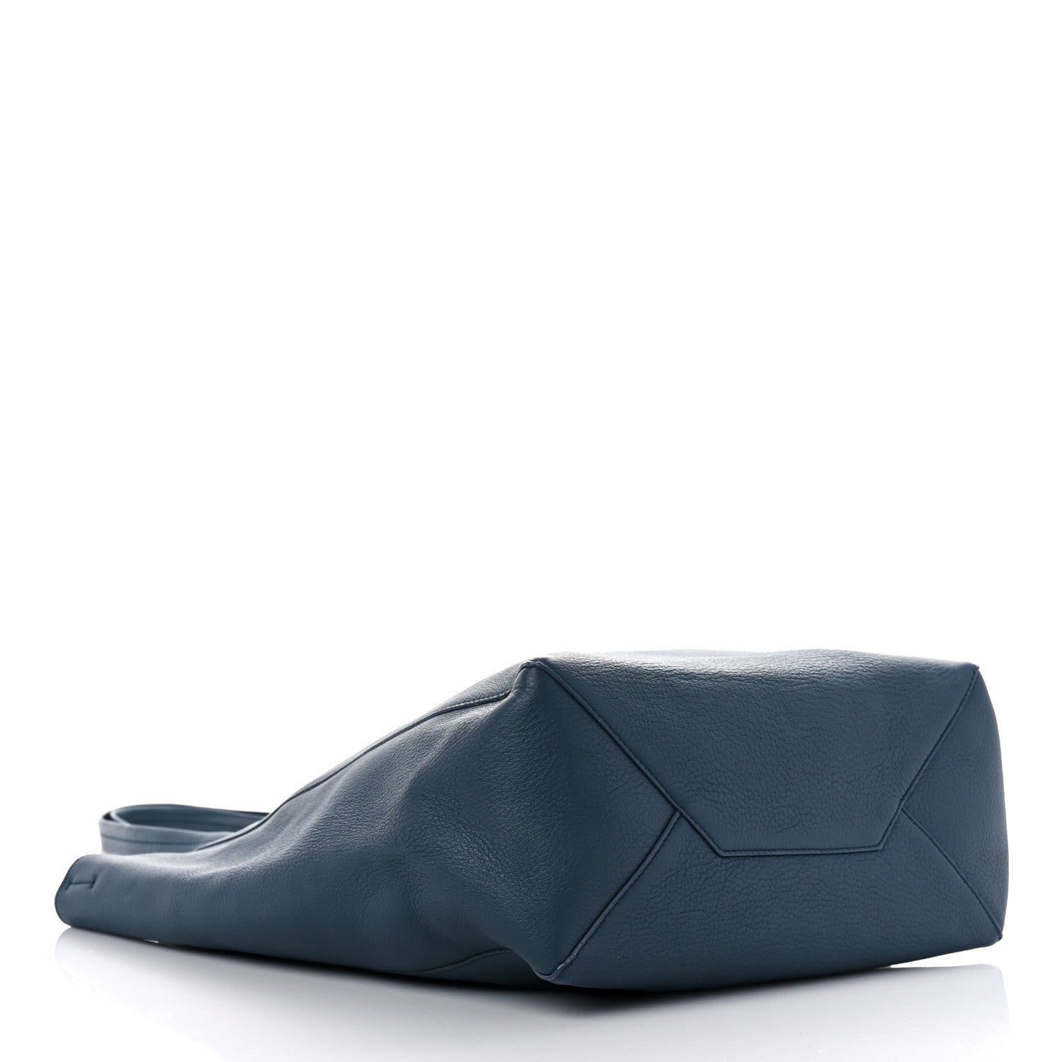 Celine Grained Calfskin Small Horizontal Cabas Phantom Slate 4 of 11