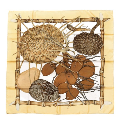 Hermes Silk Jardin Creole Scarf 90 1 of 5