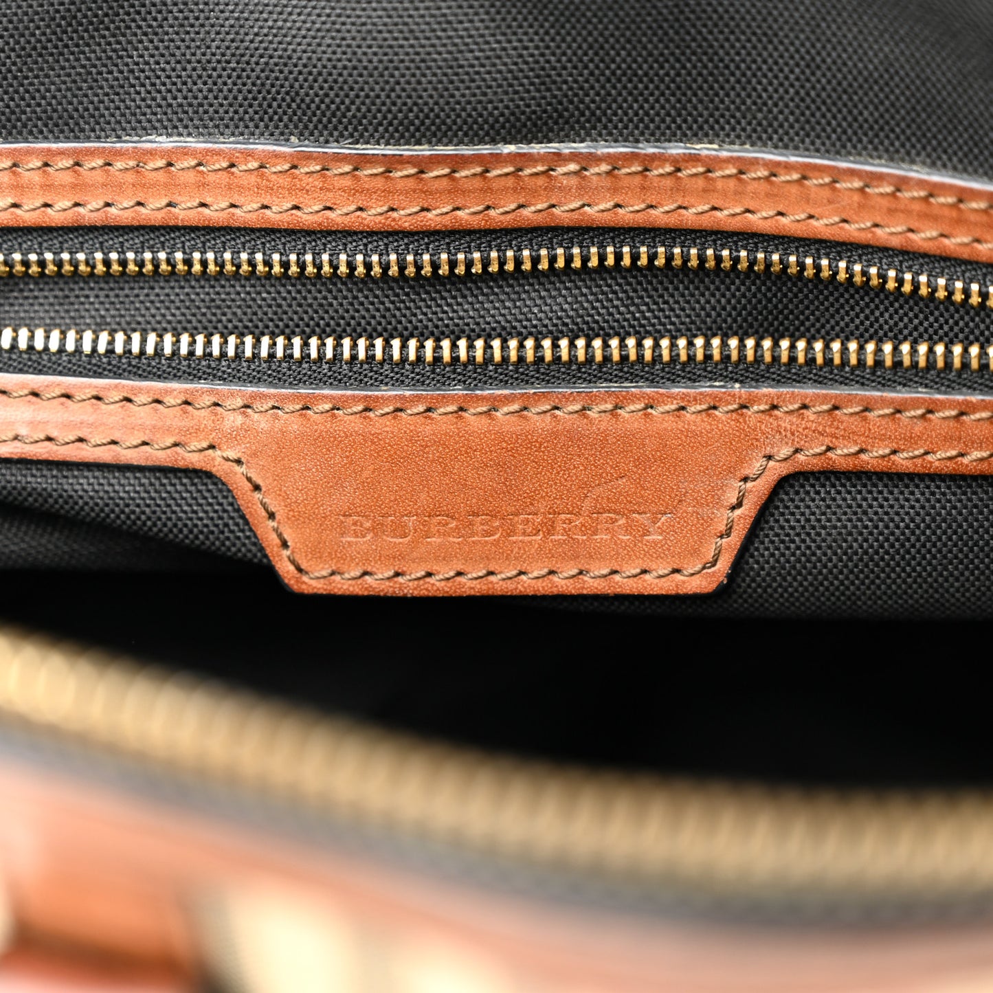 Horseferry Check Small Orchard Bowling Bag Tan