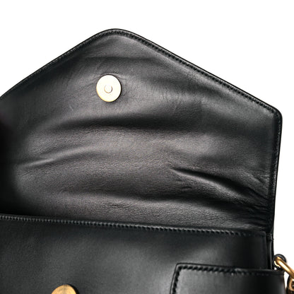 Gucci Nappa Pearl Studded Mini Queen Margaret Broadway Shoulder Bag Black 12 of 14