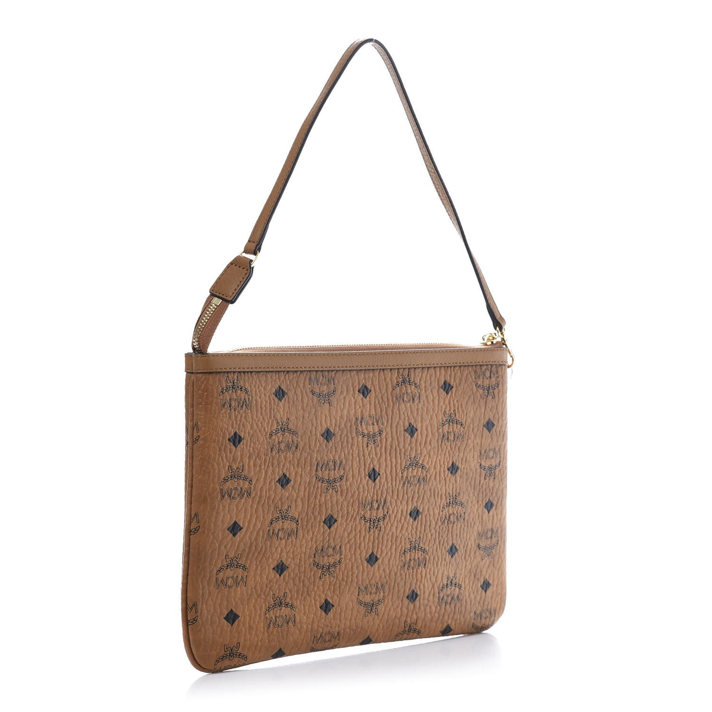 Visetos Liz Shopper Tote Pouch Cognac