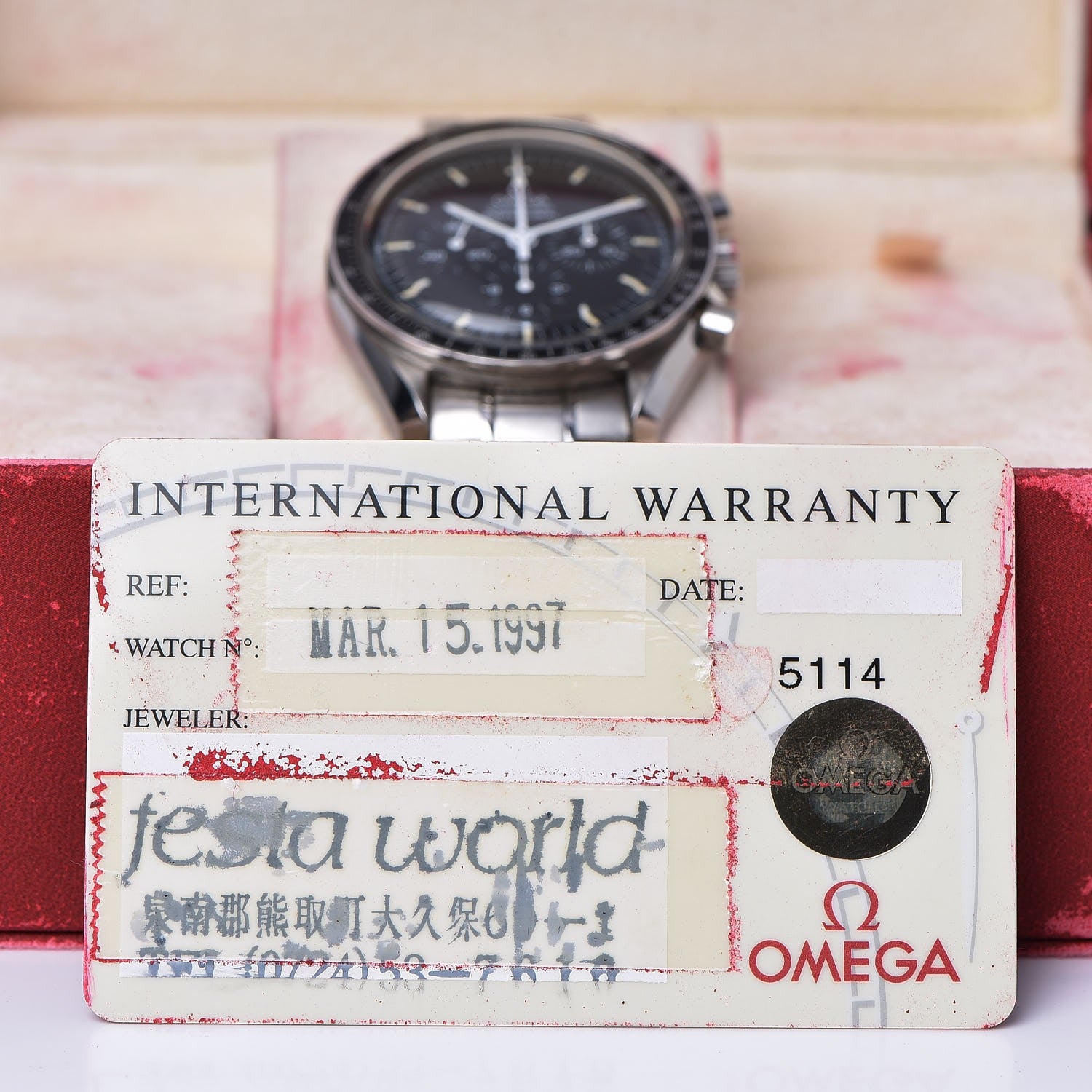 Omega Stainless Steel 42mm Speedmaster Moonwatch Professional Chronograph Manual Winding Watch Black 3570.50.00 8 of 8