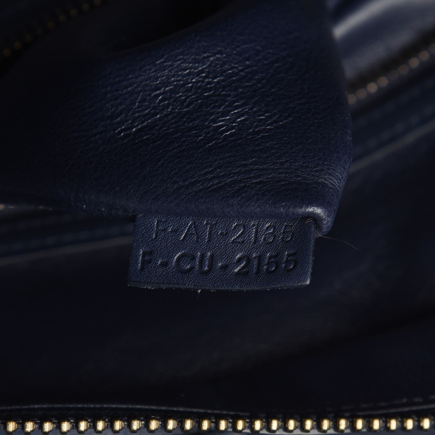 Celine Smooth Calfskin Micro Luggage Navy Blue 7 of 13