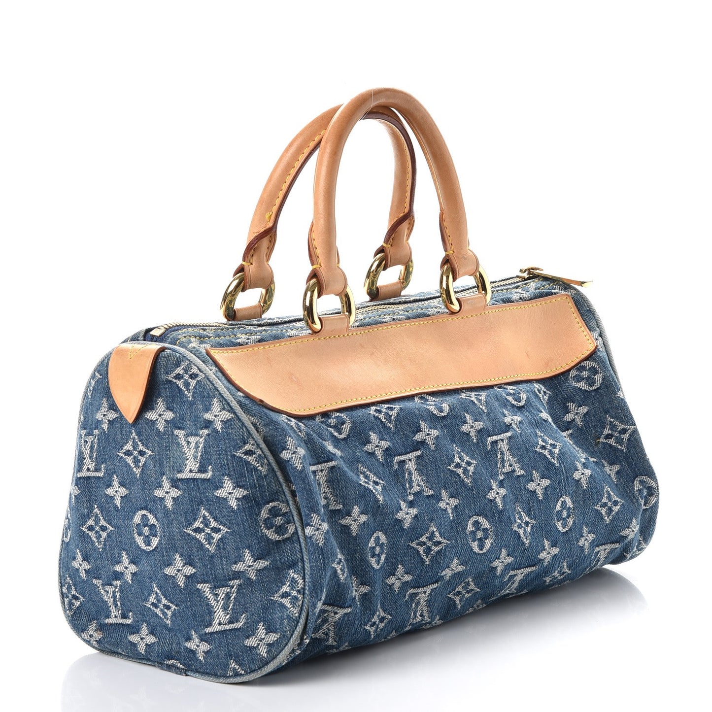 Monogram Denim Neo Speedy Blue