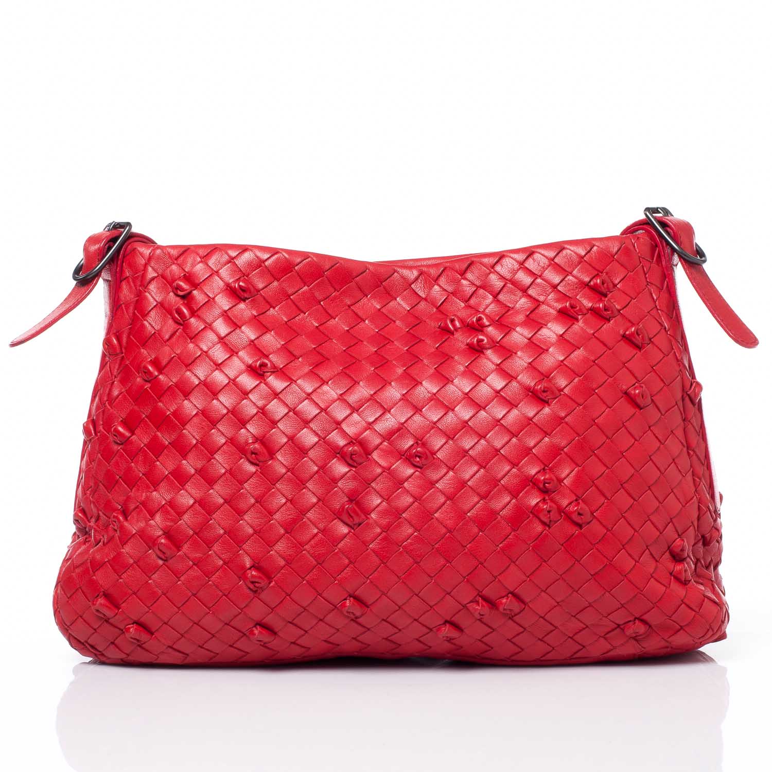Bottega Veneta Nappa Intrecciato Naruto Knot Shoulder Bag 3 of 10