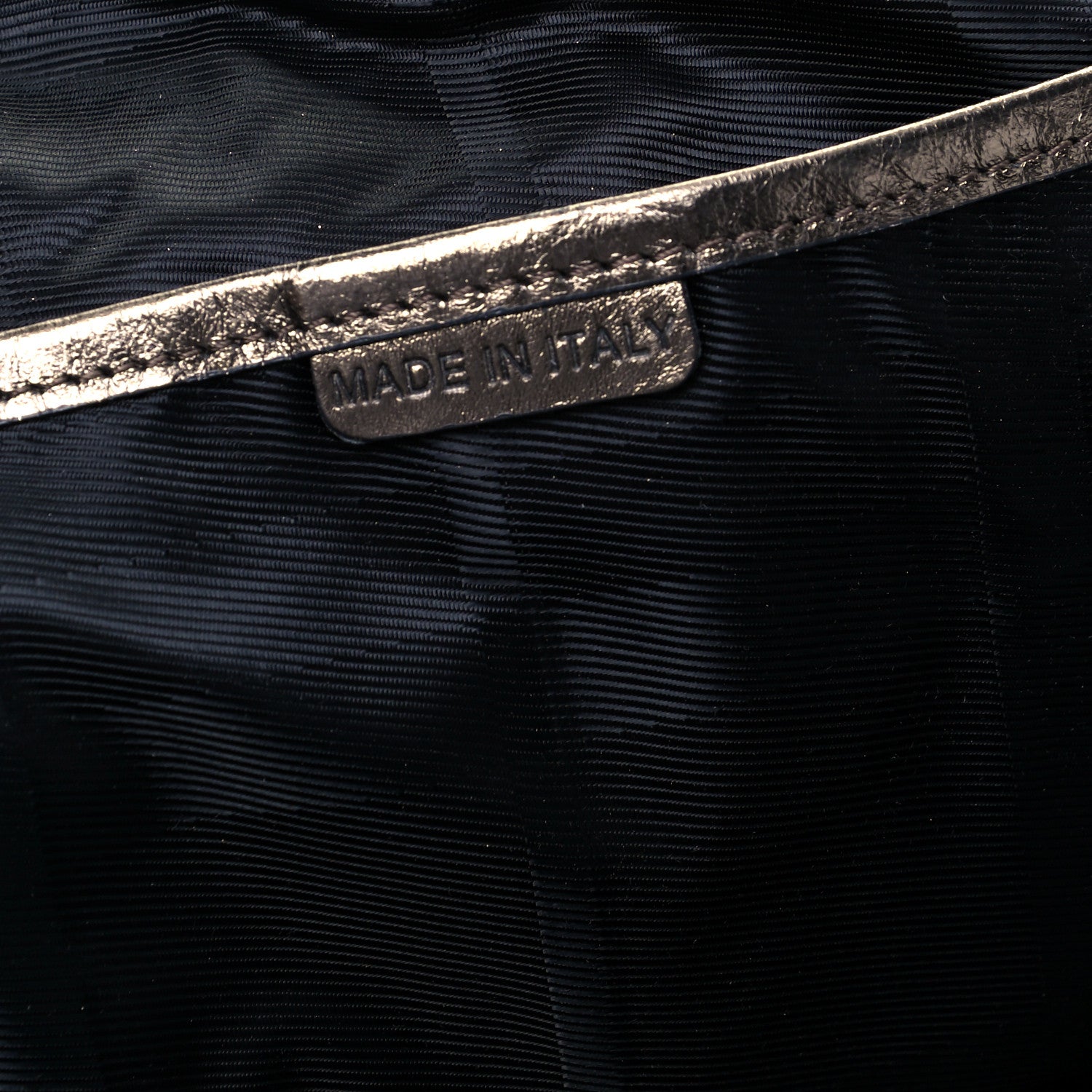 Burberry Metallic Patent House Check Sliced Large Manor Pewter 7 of 9