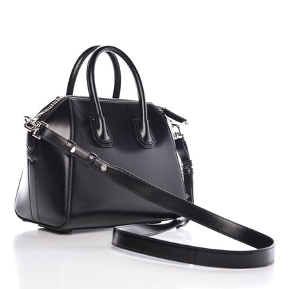 Givenchy Shiny Lord Calfskin Mini Antigona Black 3 of 7