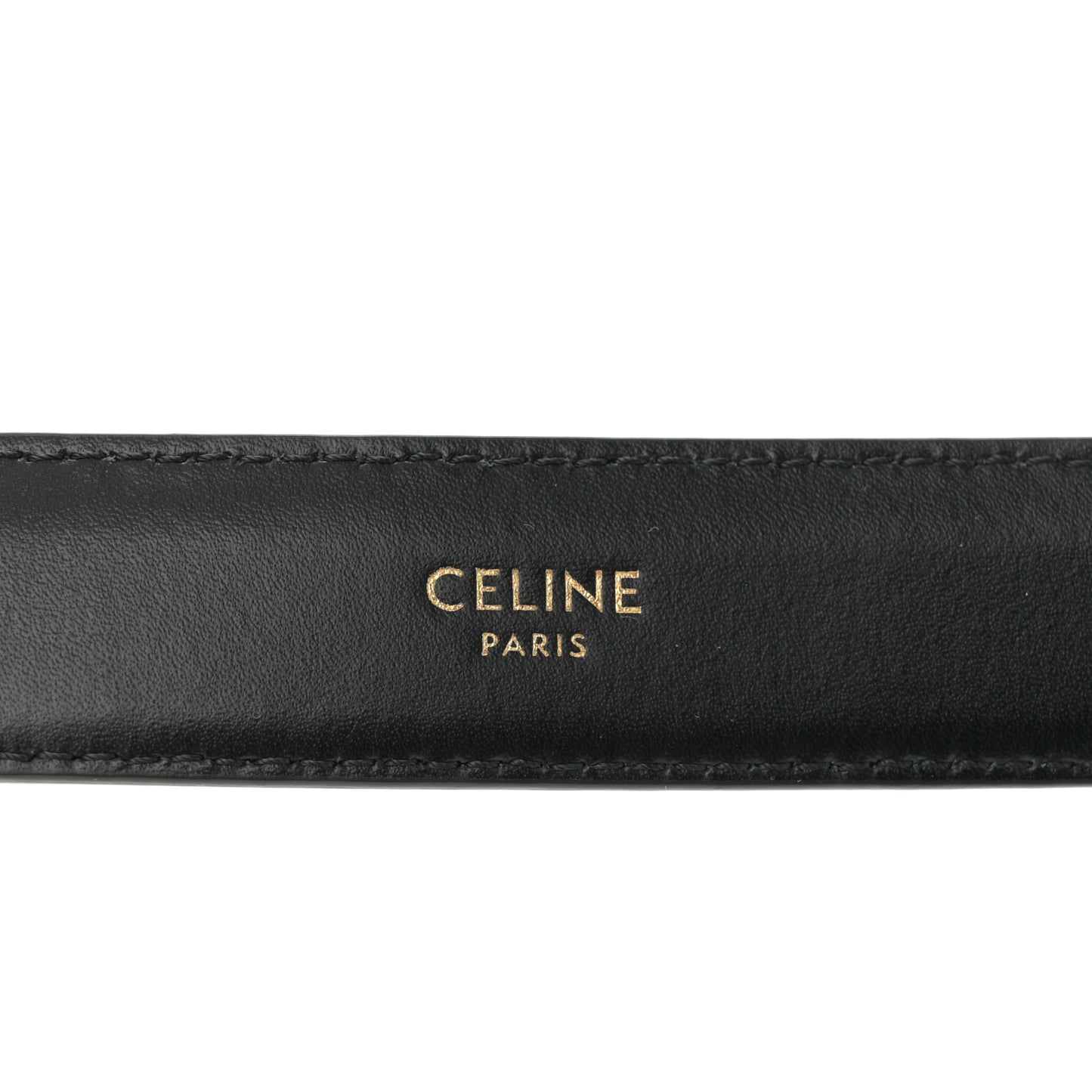 Box Calfskin Medium 25mm Triomphe Belt 80 32 Black