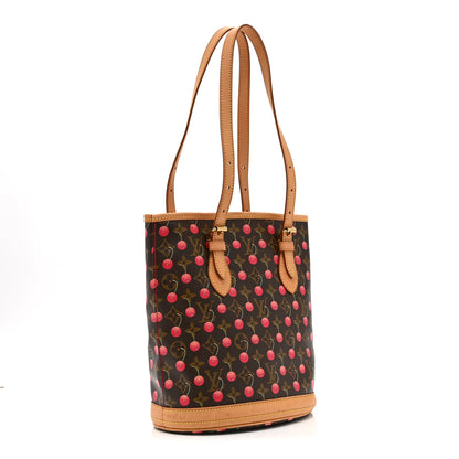 Louis Vuitton Monogram Cerises Bucket Bag 4 of 14