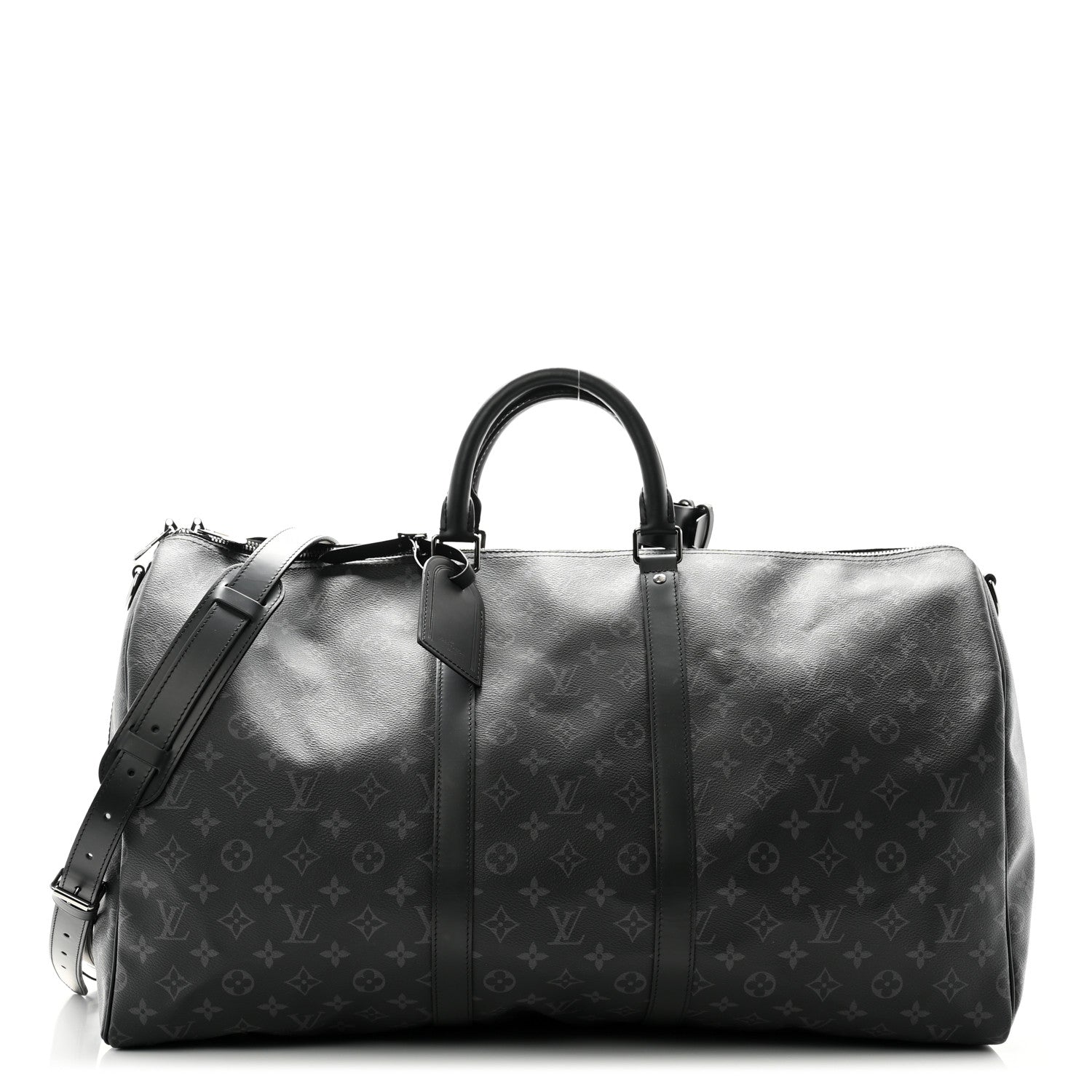 Louis Vuitton Monogram Eclipse Keepall Bandouliere 55 1 of 10