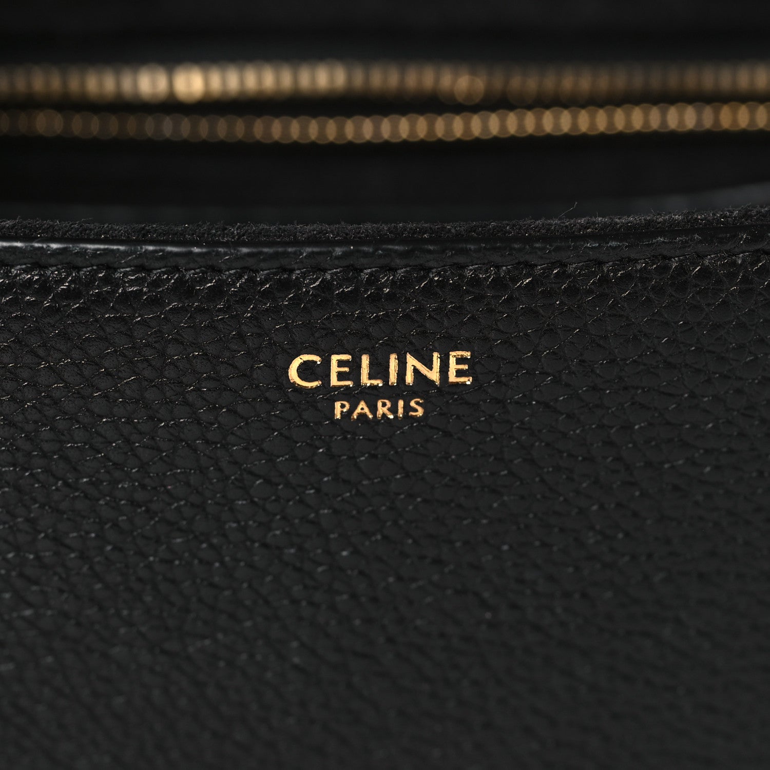 Celine Grained Calfskin Teen Soft 16 Shoulder Bag Black 6 of 9